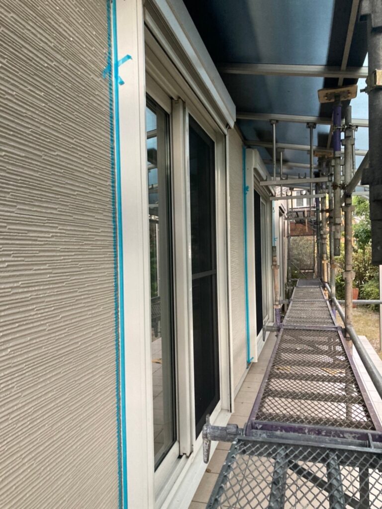 福岡県福岡市城南区 H様邸【住宅塗装】作業工程：コーキング工事 写真15