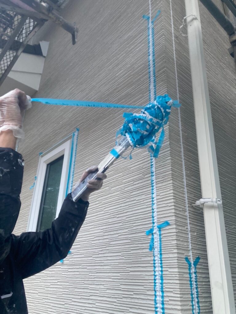 福岡県福岡市城南区 H様邸【住宅塗装】作業工程：コーキング工事 写真28