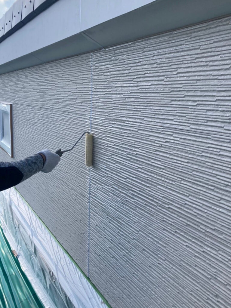 福岡県福岡市城南区 H様邸【住宅塗装】作業工程：外壁塗装 写真6