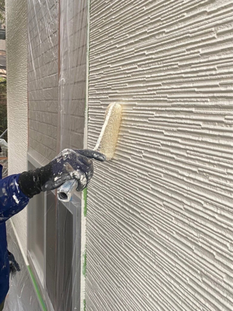 福岡県福岡市城南区 H様邸【住宅塗装】作業工程：外壁塗装 写真18