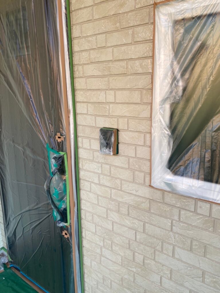 福岡県福岡市城南区 H様邸【住宅塗装】作業工程：外壁塗装(クリヤー) 写真12