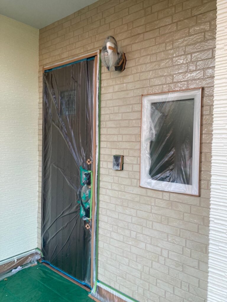 福岡県福岡市城南区 H様邸【住宅塗装】作業工程：外壁塗装(クリヤー) 写真9