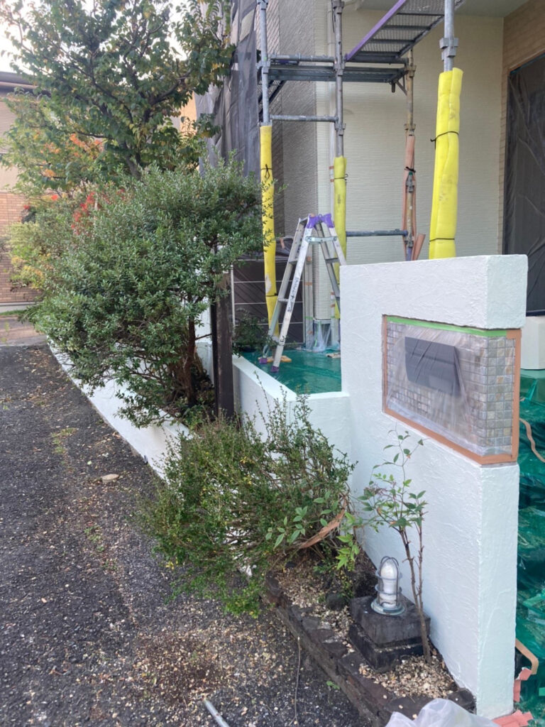 福岡県福岡市城南区 H様邸【住宅塗装】作業工程：外構塗装 写真13