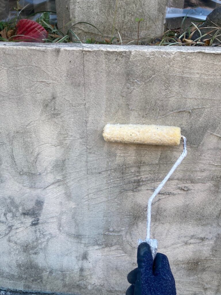 福岡県福岡市城南区 H様邸【住宅塗装】作業工程：外構塗装 写真3