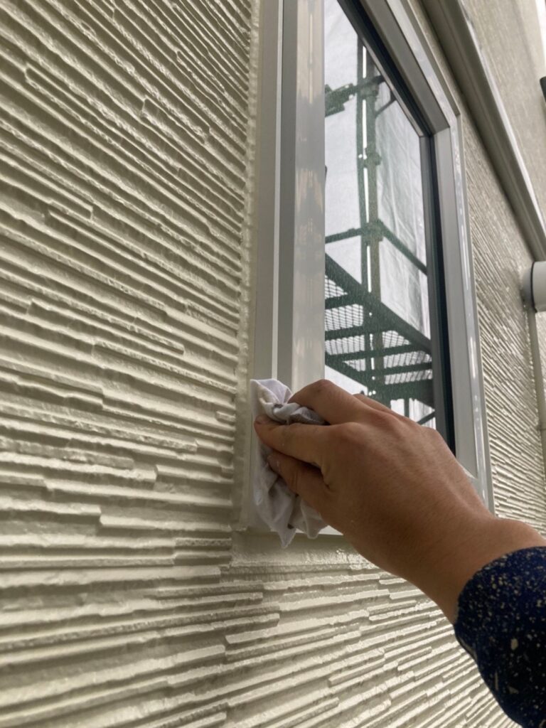 福岡県福岡市城南区 H様邸【住宅塗装】作業工程：タッチアップ 写真1