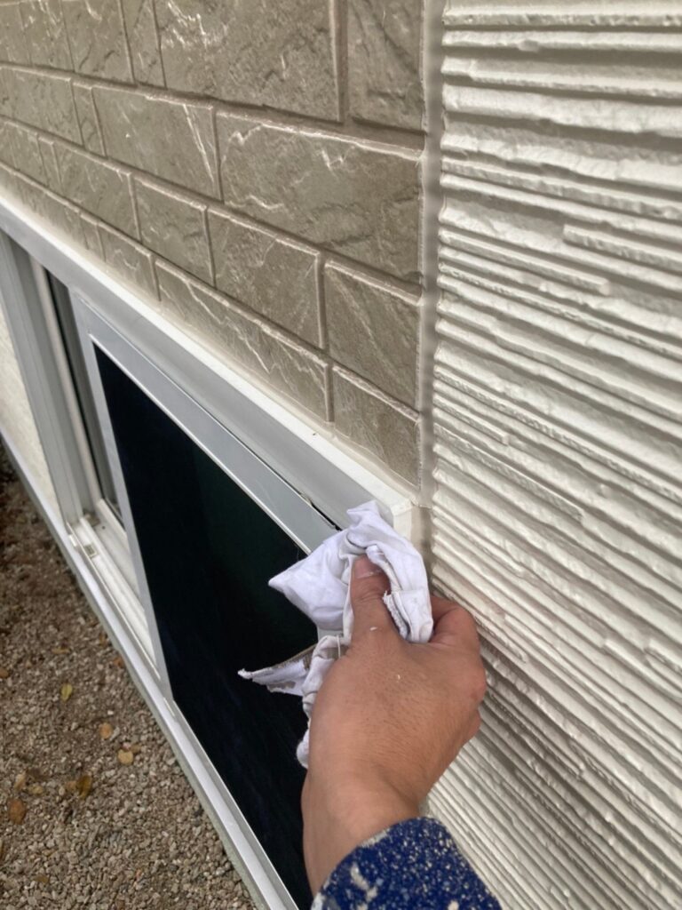 福岡県福岡市城南区 H様邸【住宅塗装】作業工程：タッチアップ 写真2