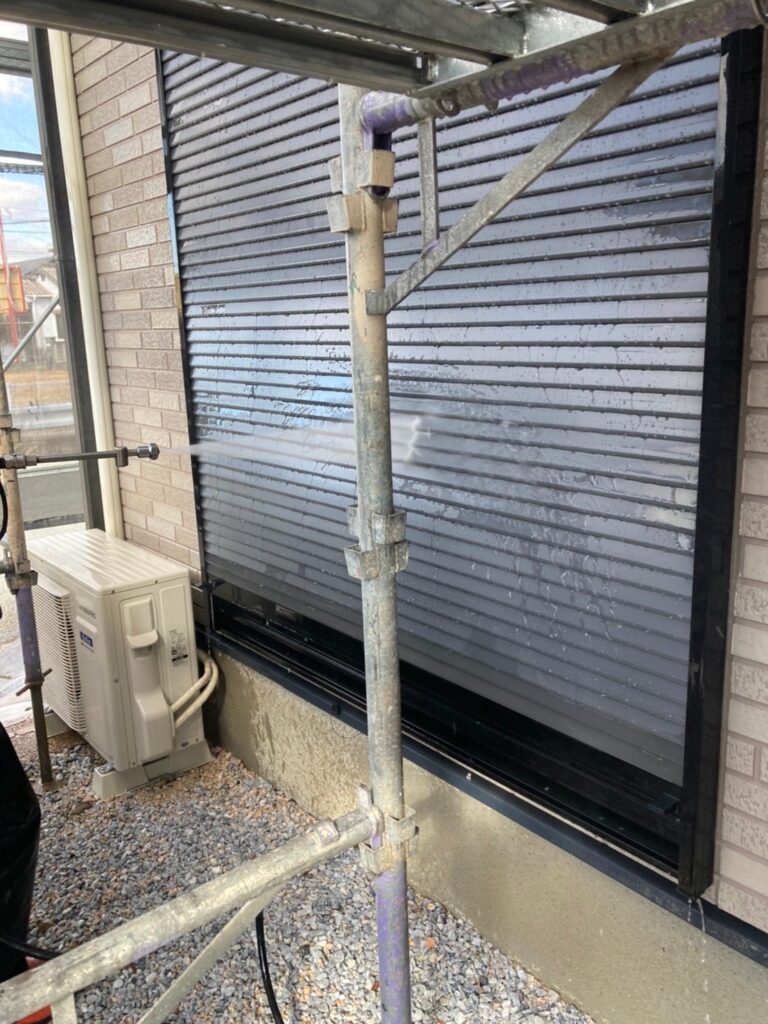 福岡県久留米市 F様邸【住宅塗装】作業工程：高圧洗浄 写真8