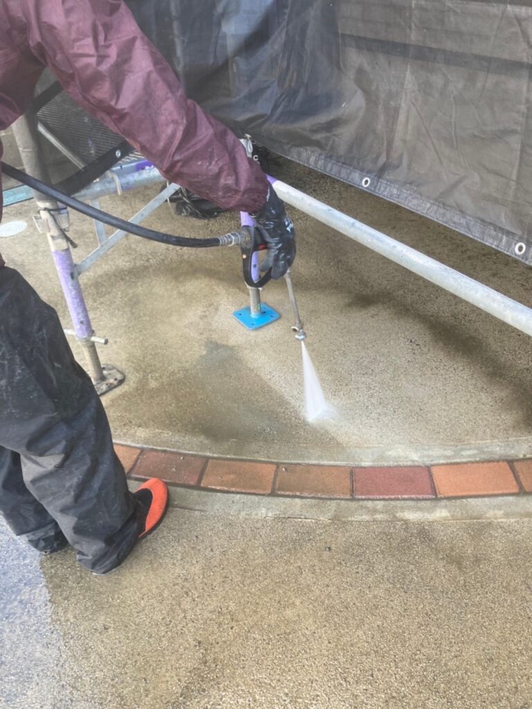 福岡県久留米市 F様邸【住宅塗装】作業工程：高圧洗浄 写真10