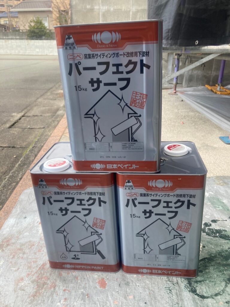 福岡県久留米市 F様邸【住宅塗装】作業工程：外壁塗装 写真1