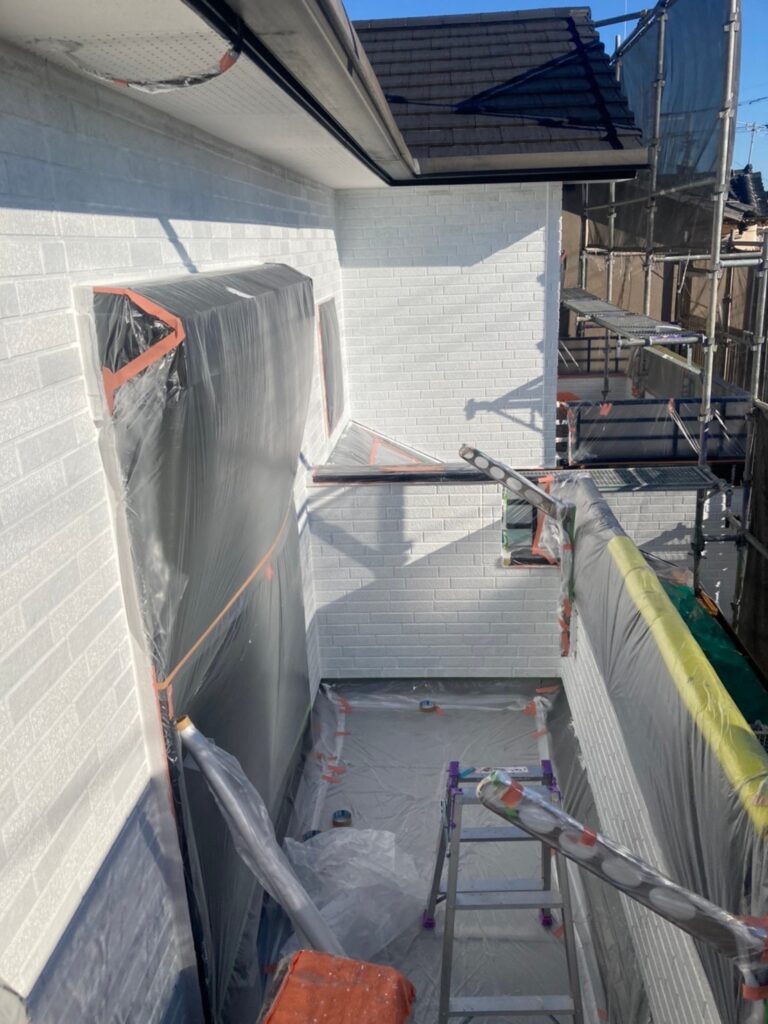 福岡県久留米市 F様邸【住宅塗装】作業工程：外壁塗装 写真7