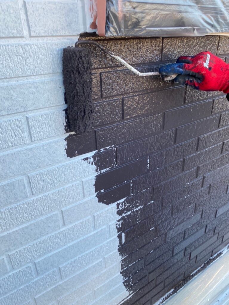 福岡県久留米市 F様邸【住宅塗装】作業工程：外壁塗装 写真12