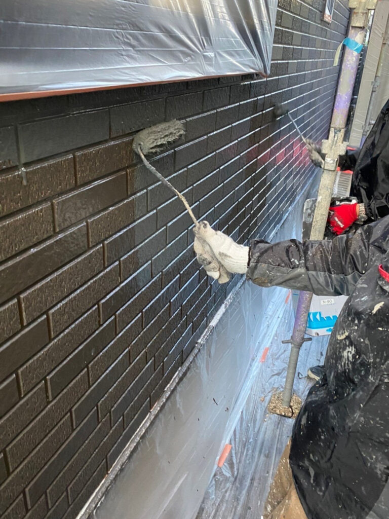 福岡県久留米市 F様邸【住宅塗装】作業工程：外壁塗装 写真17