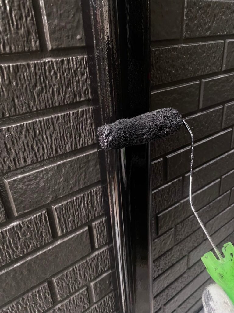 福岡県久留米市 F様邸【住宅塗装】作業工程：付帯塗装 写真5