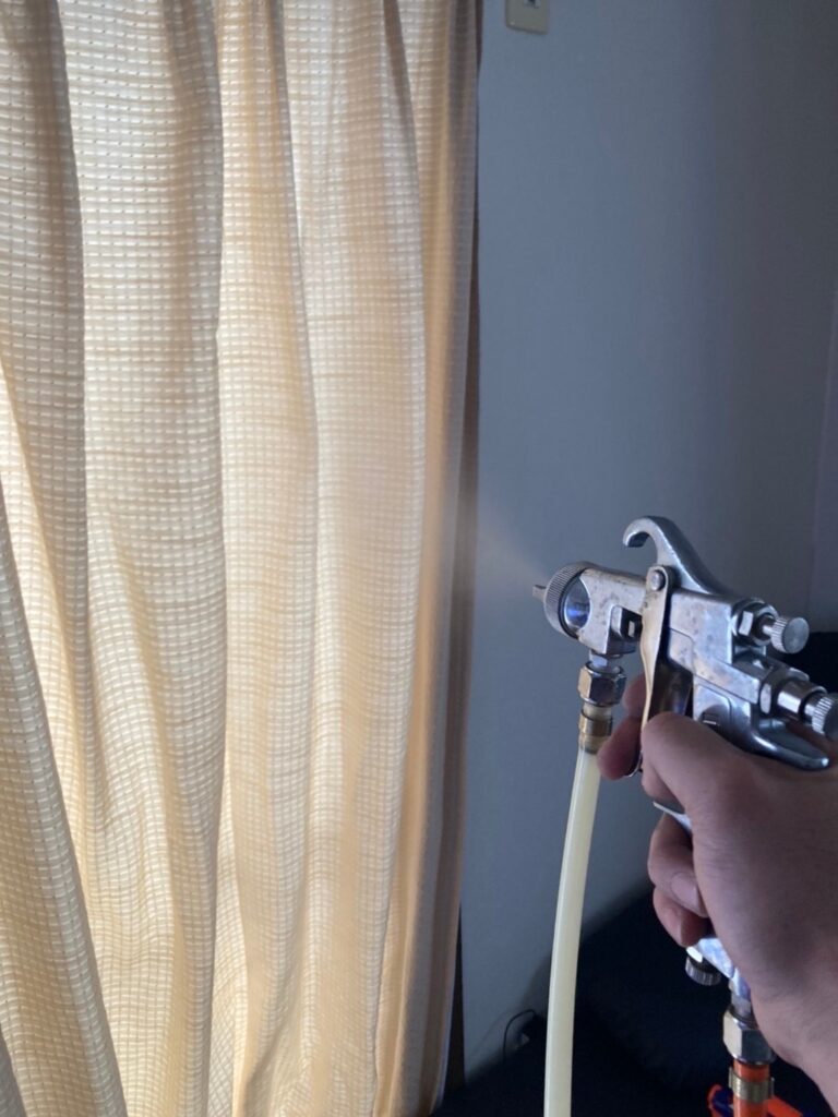 福岡県久留米市 F様邸【住宅塗装】作業工程：光触媒コーティング(屋内) 写真6