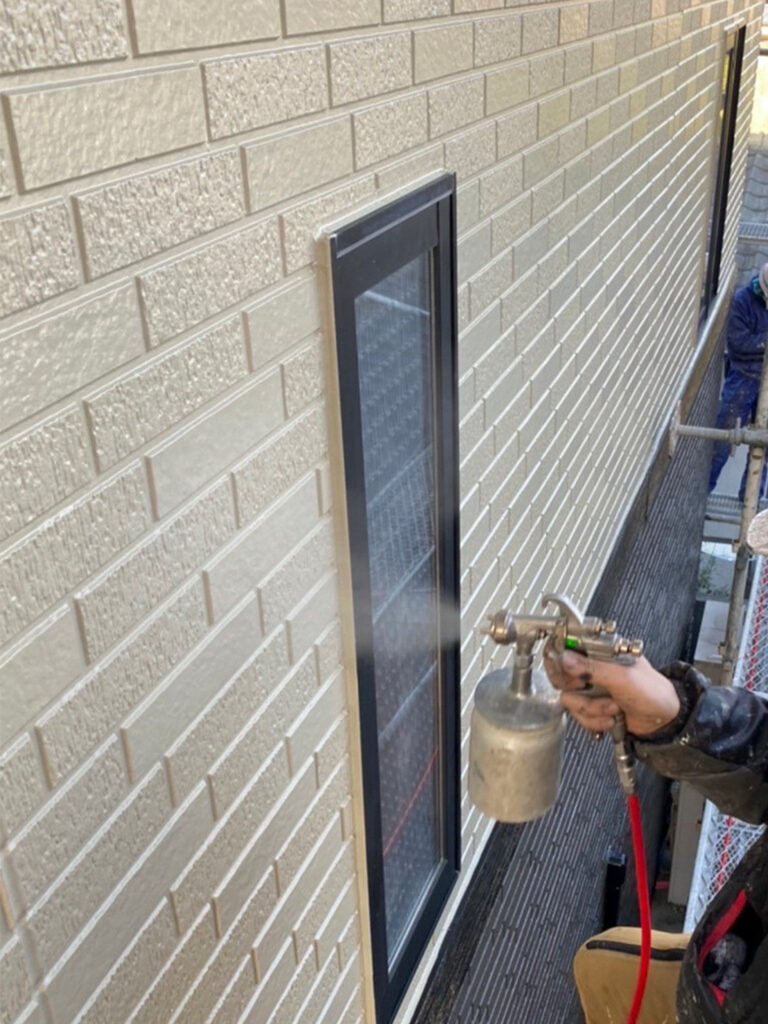 福岡県久留米市 F様邸【住宅塗装】作業工程：光触媒コーティング(屋外) 写真6