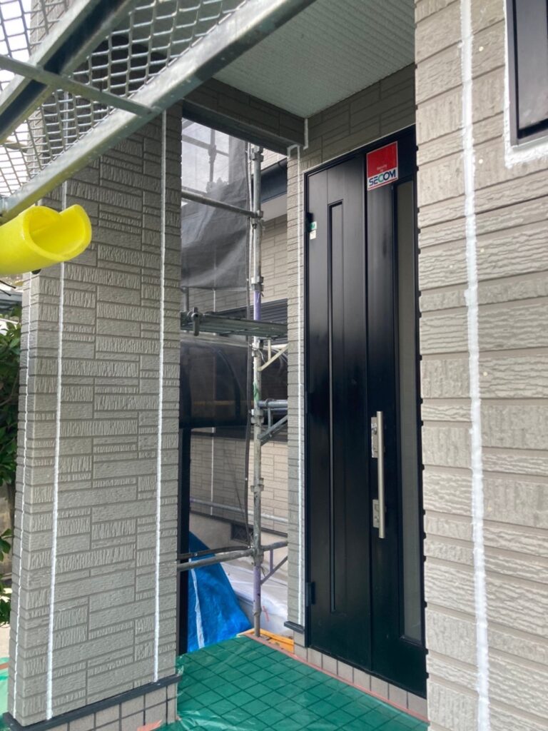 福岡県糟屋郡 N様邸【住宅塗装】作業工程：コーキング工事 写真16