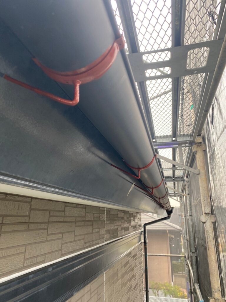 福岡県糟屋郡 N様邸【住宅塗装】作業工程：各所下地処理 写真10