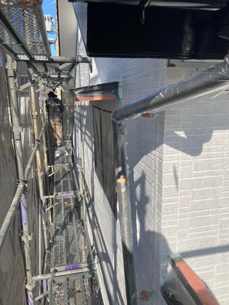 福岡県糟屋郡 N様邸【住宅塗装】作業工程：外壁塗装 写真8