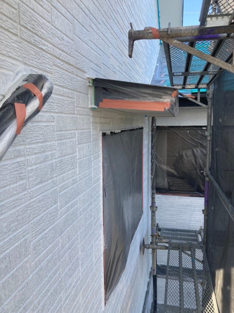 福岡県糟屋郡 N様邸【住宅塗装】作業工程：外壁塗装 写真6