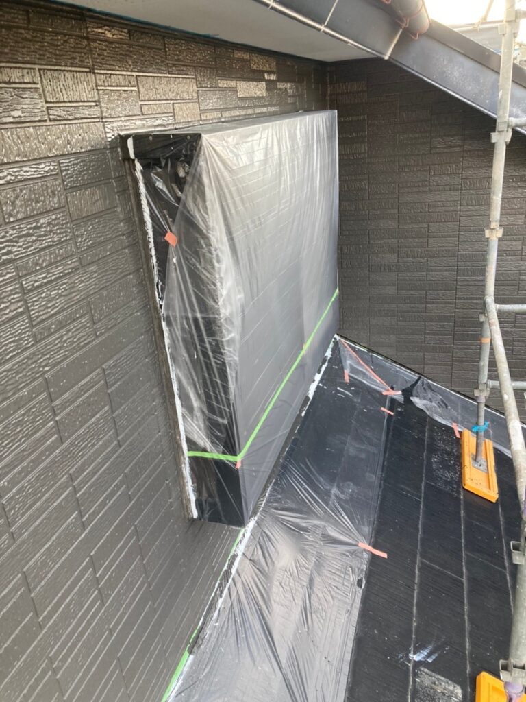 福岡県糟屋郡 N様邸【住宅塗装】作業工程：外壁塗装 写真16