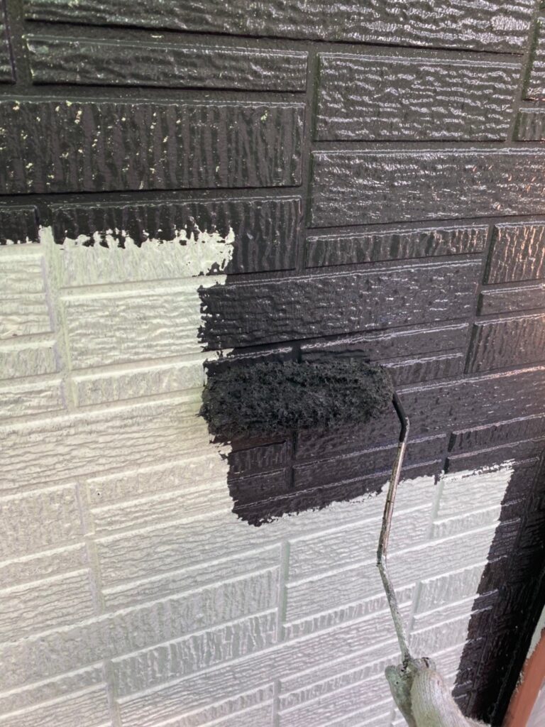 福岡県糟屋郡 N様邸【住宅塗装】作業工程：外壁塗装 写真18