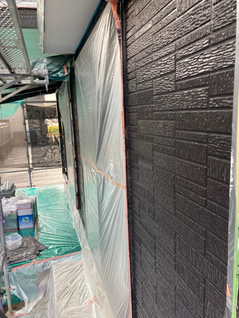 福岡県糟屋郡 N様邸【住宅塗装】作業工程：外壁塗装 写真19