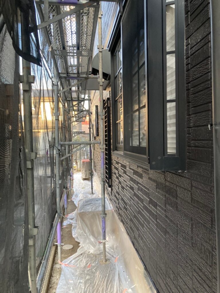 福岡県糟屋郡 N様邸【住宅塗装】作業工程：外壁塗装 写真30