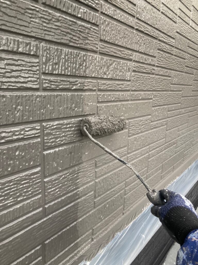 福岡県糟屋郡 N様邸【住宅塗装】作業工程：外壁塗装 写真23