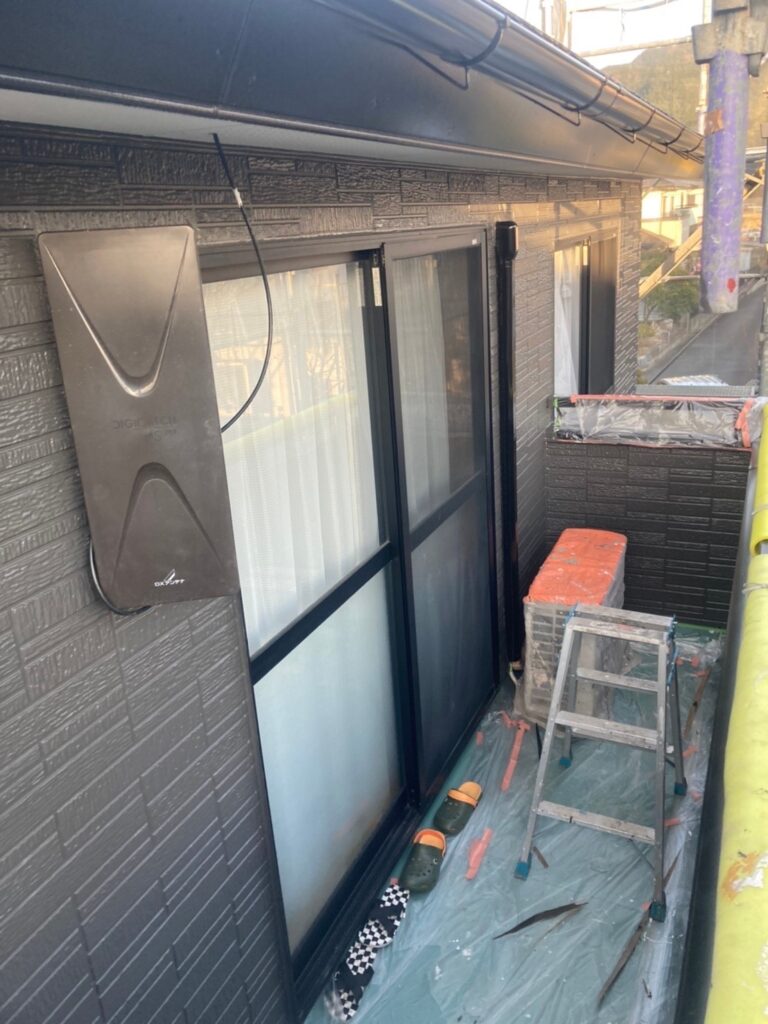 福岡県糟屋郡 N様邸【住宅塗装】作業工程：外壁塗装 写真25