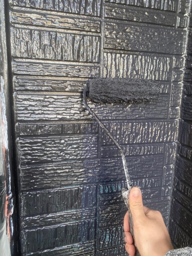 福岡県糟屋郡 N様邸【住宅塗装】作業工程：外壁塗装 写真28