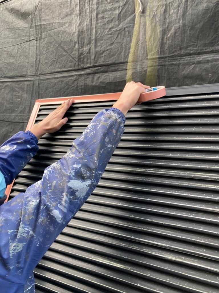 福岡県糟屋郡 N様邸【住宅塗装】作業工程：付帯塗装 写真9