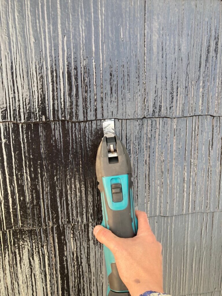 福岡県糟屋郡 N様邸【住宅塗装】作業工程：屋根塗装 写真12