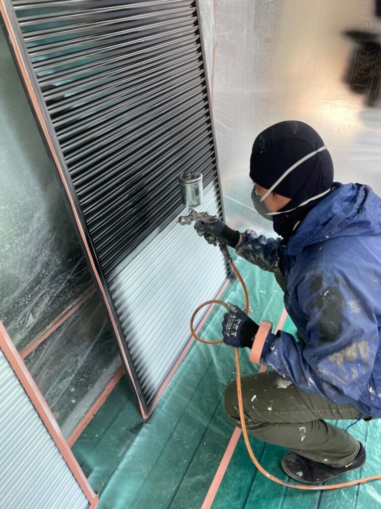 福岡県糟屋郡 N様邸【住宅塗装】作業工程：付帯塗装 写真17