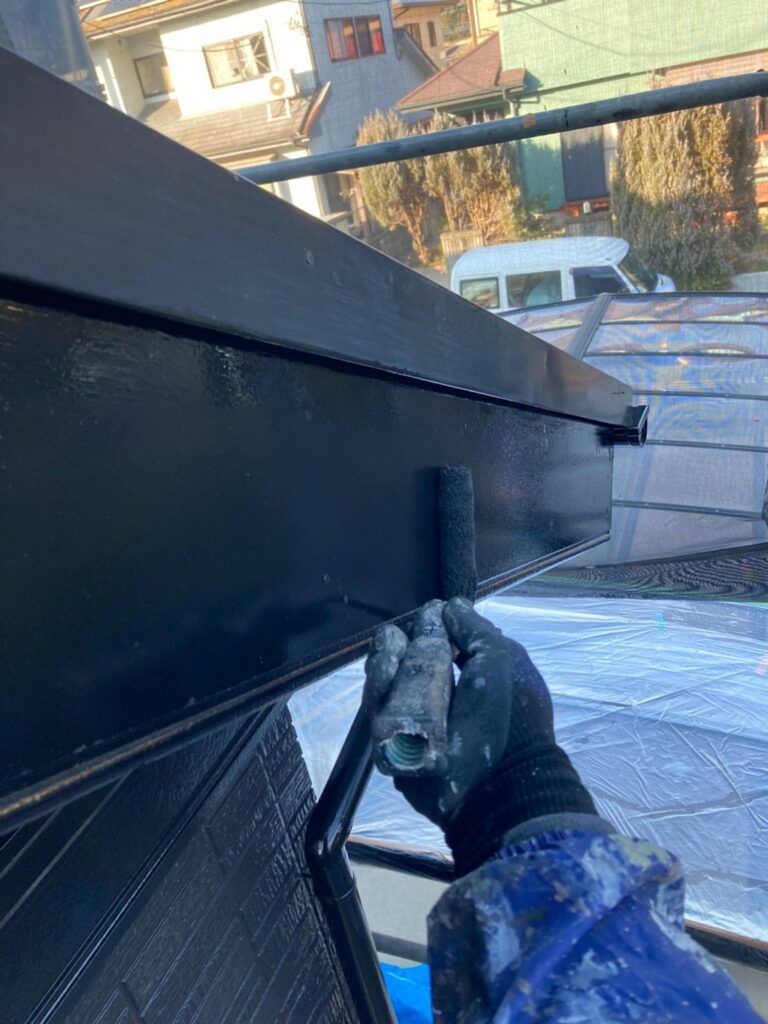 福岡県糟屋郡 N様邸【住宅塗装】作業工程：付帯塗装 写真23