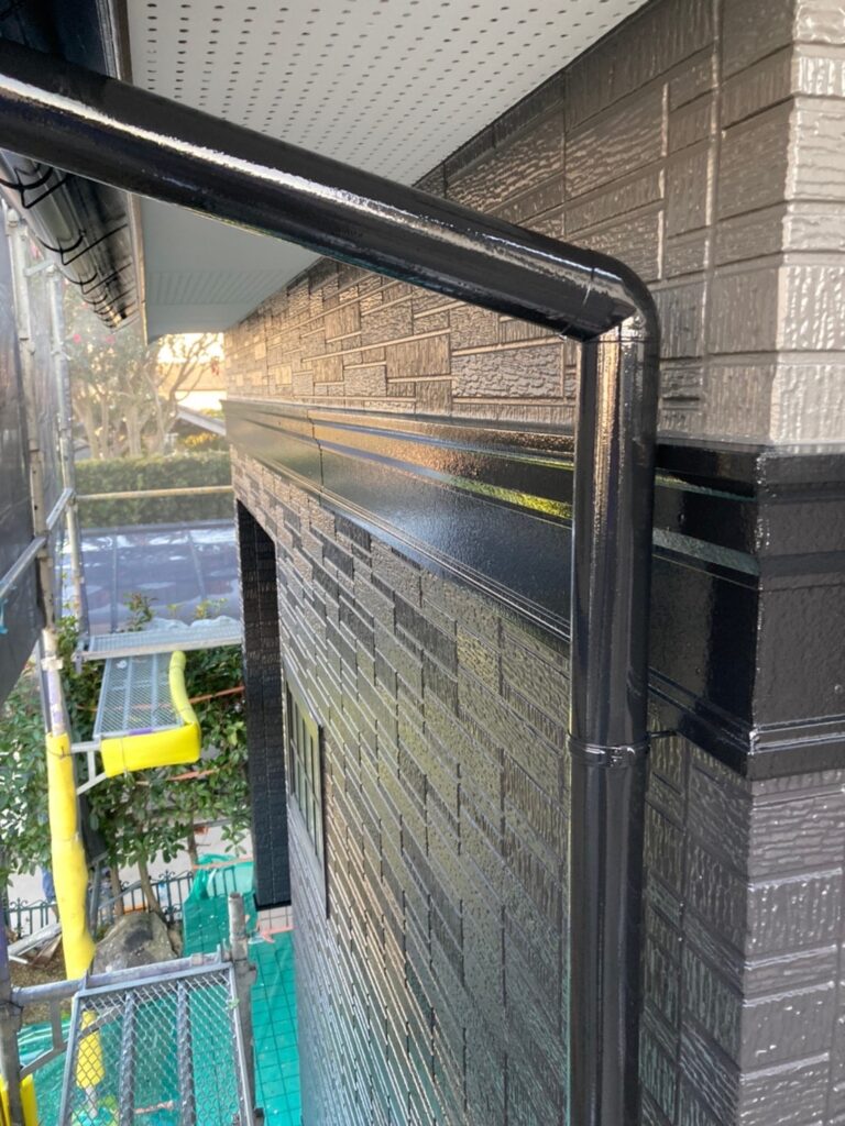 福岡県糟屋郡 N様邸【住宅塗装】作業工程：付帯塗装 写真27