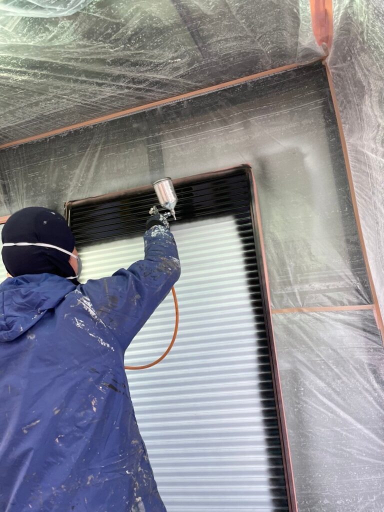 福岡県糟屋郡 N様邸【住宅塗装】作業工程：付帯塗装 写真16