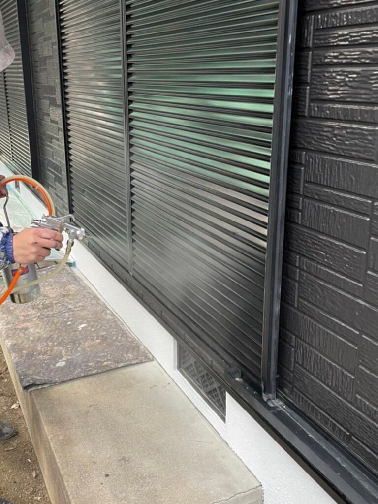 福岡県糟屋郡 N様邸【住宅塗装】作業工程：光触媒コーティング(屋外) 写真11