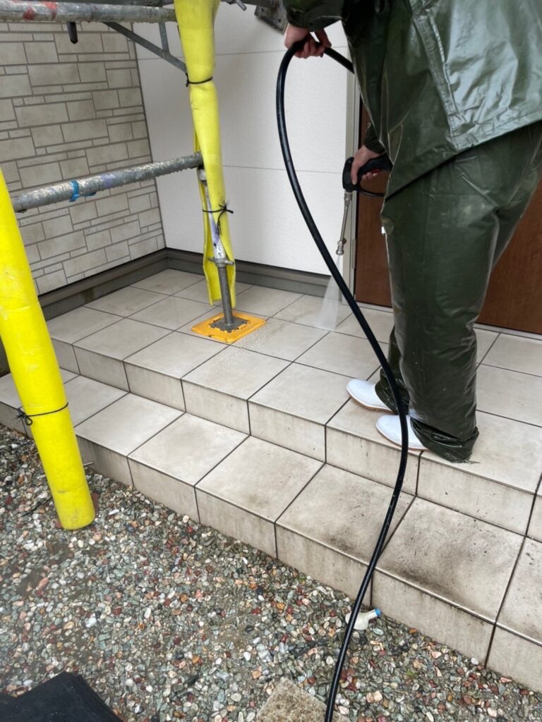 福岡県春日市 H様邸【住宅塗装】高圧洗浄 写真7