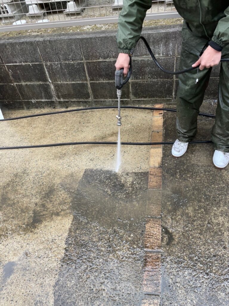 福岡県春日市 H様邸【住宅塗装】高圧洗浄 写真8