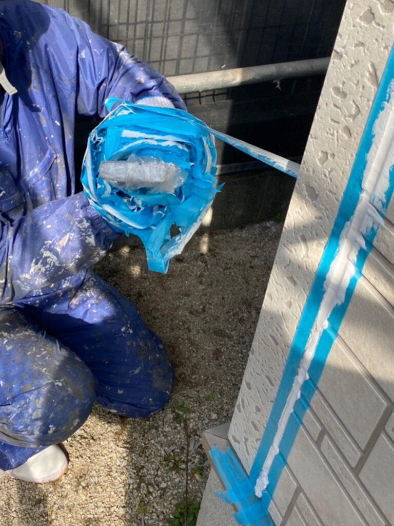 福岡県春日市 H様邸【住宅塗装】コーキング工事 写真21