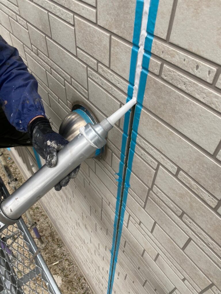 福岡県春日市 H様邸【住宅塗装】コーキング工事 写真19