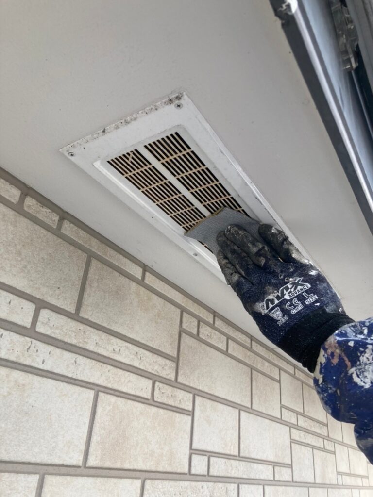 福岡県春日市 H様邸【住宅塗装】各所下地処理 写真6