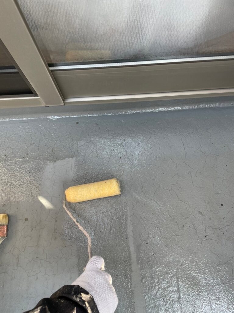 福岡県春日市 H様邸【住宅塗装】ベランダ防水塗装 写真3