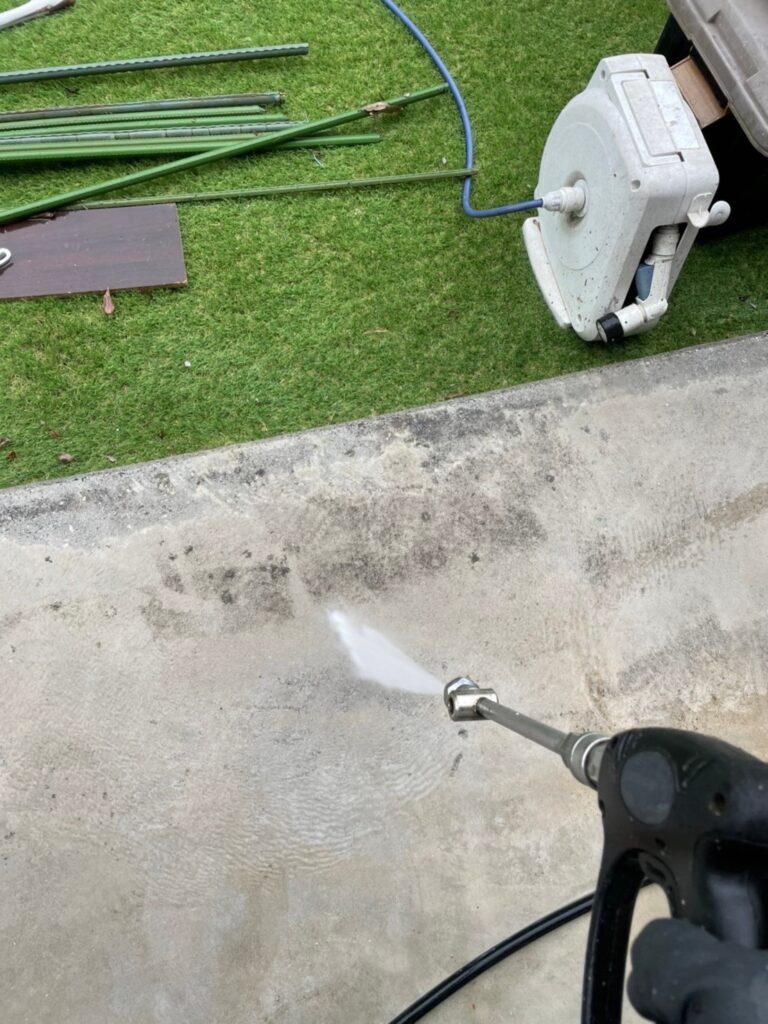 福岡県大野城市 K様邸【住宅塗装】高圧洗浄 写真4