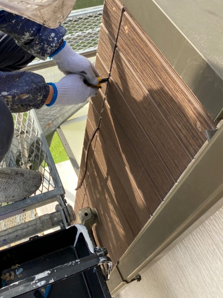 福岡県大野城市 K様邸【住宅塗装】コーキング工事 写真1