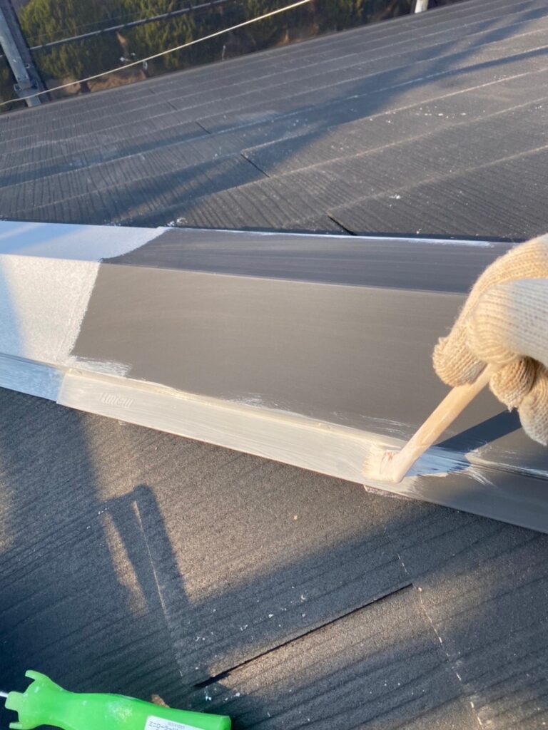 福岡県大野城市 K様邸【住宅塗装】各所下地処理 写真7