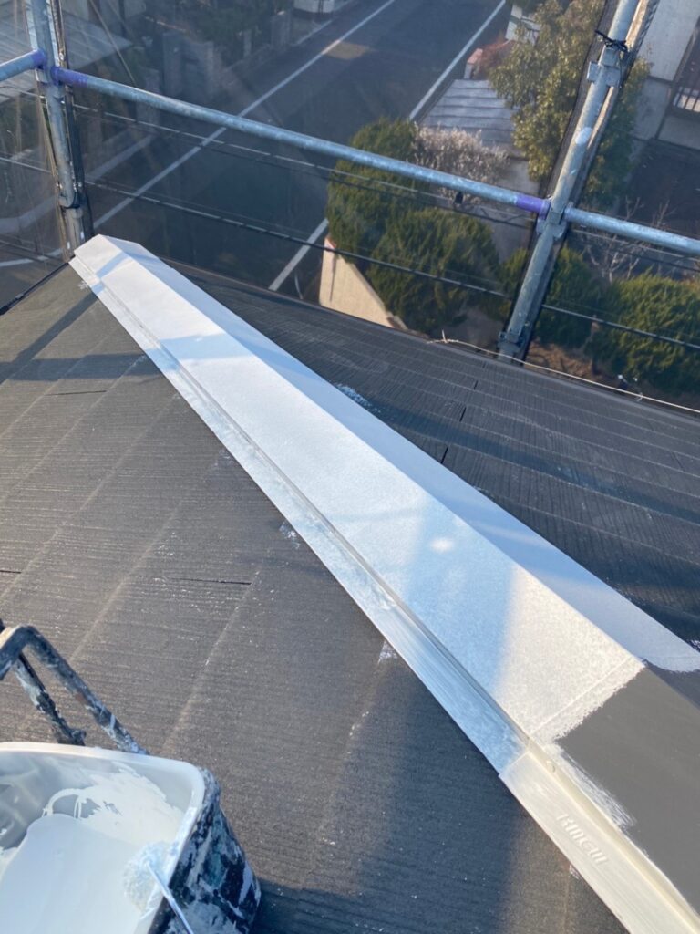 福岡県大野城市 K様邸【住宅塗装】各所下地処理 写真8