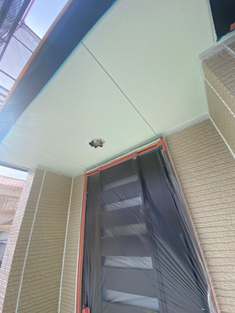 福岡県大野城市 K様邸【住宅塗装】軒天塗装 写真8