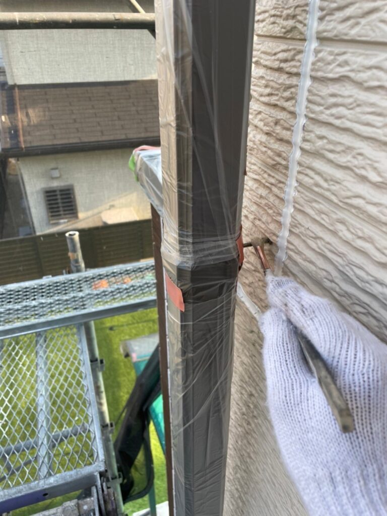 福岡県大野城市 K様邸【住宅塗装】各所下地処理 写真16