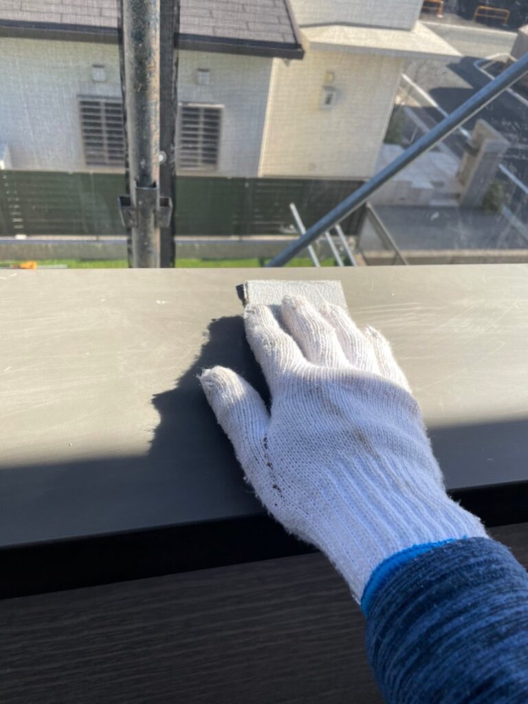 福岡県大野城市 K様邸【住宅塗装】付帯塗装 写真1